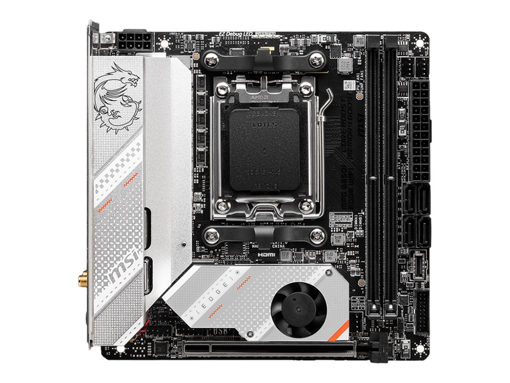 MSI MPG B650I EDGE WIFI AM5 DDR5 Vorderansicht