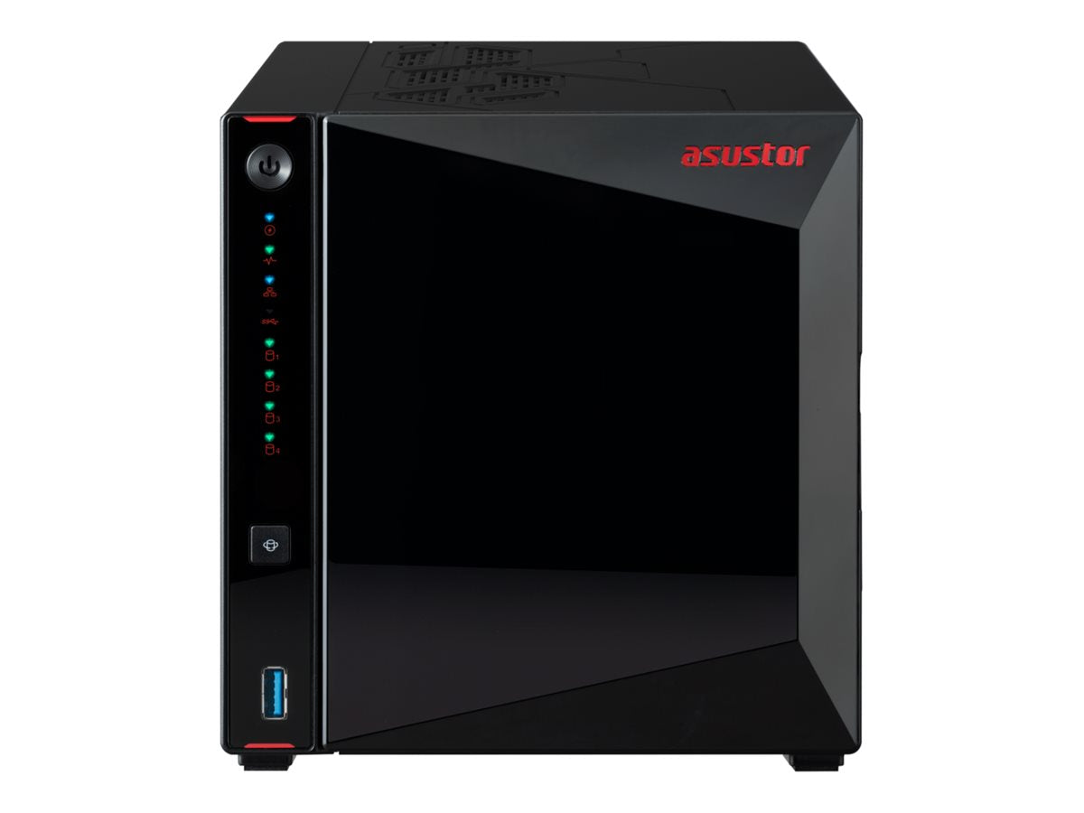 ASUSTOR Nimbustor 4 Gen 4 Celeron N5105 NAS-Server Seitenansicht
