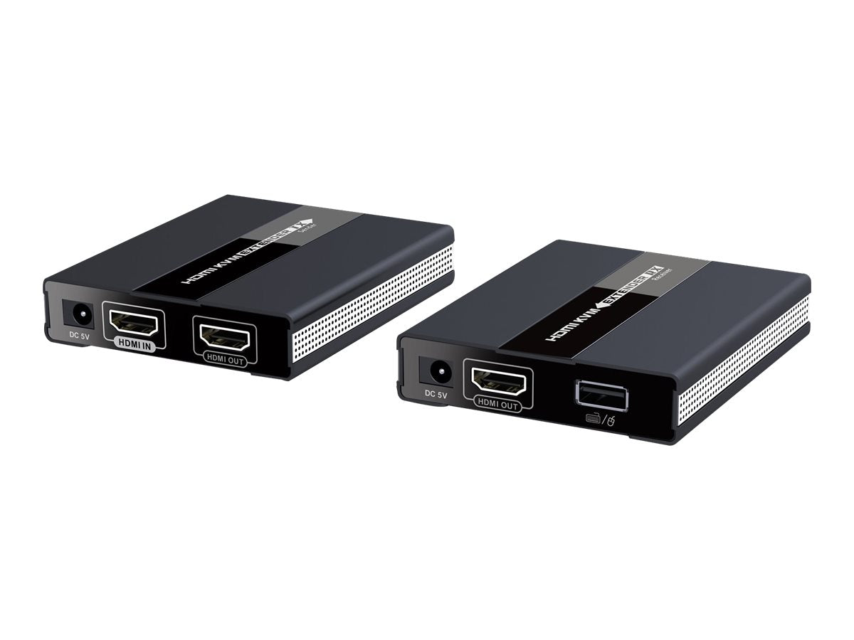 TECHLY HDMI/KVM Extender über CAT5 Vorderansicht