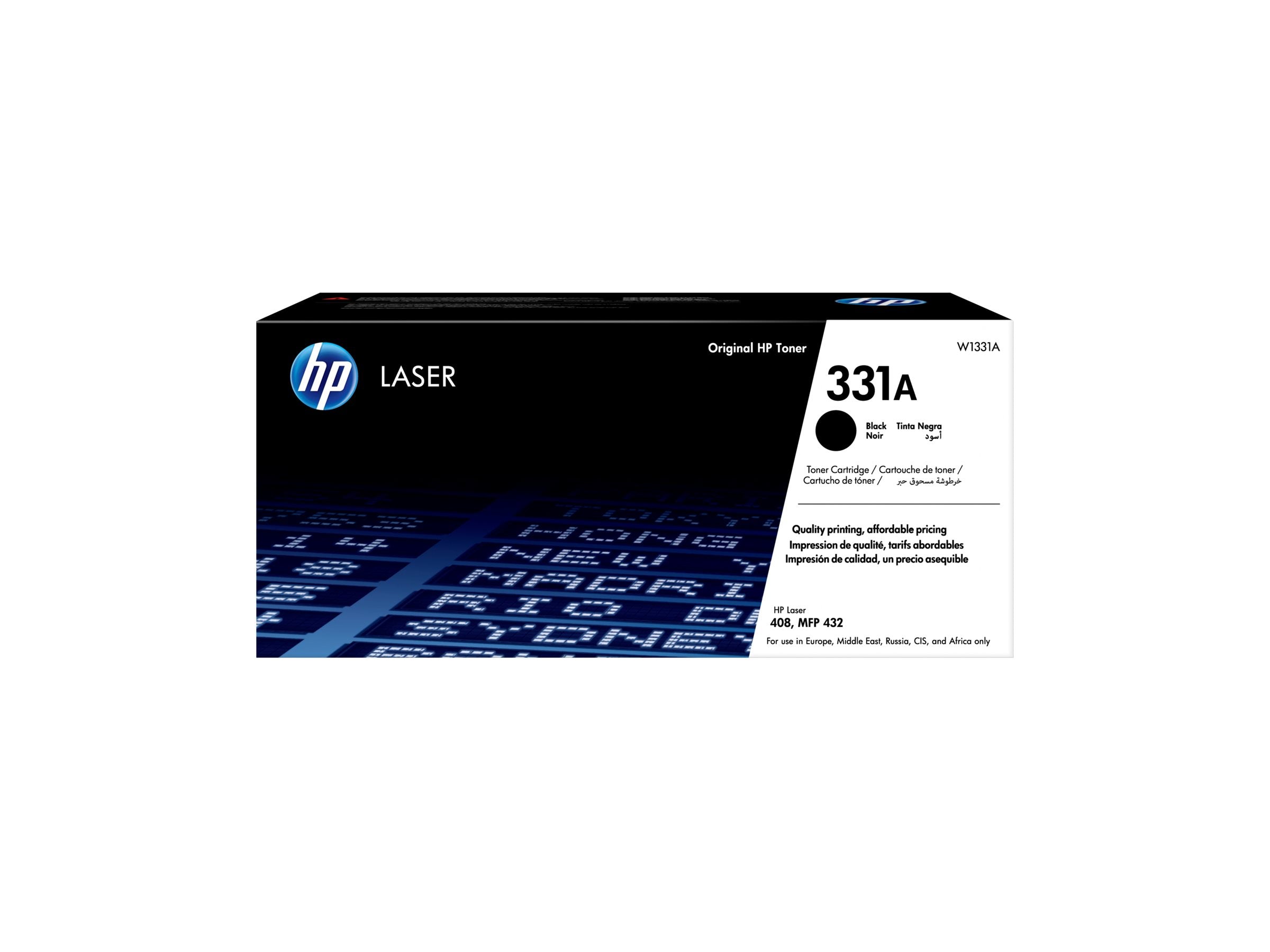 HP 331A Black Original Laser Toner Cartridge Vorderansicht