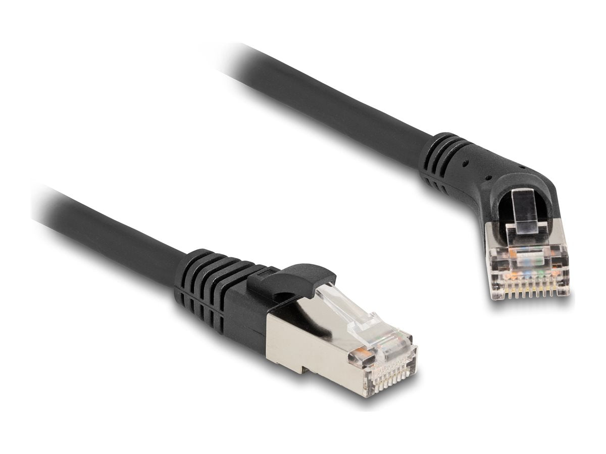 DELOCK RJ45 Netzwerkkabel Cat.6A S/FTP Vorderansicht