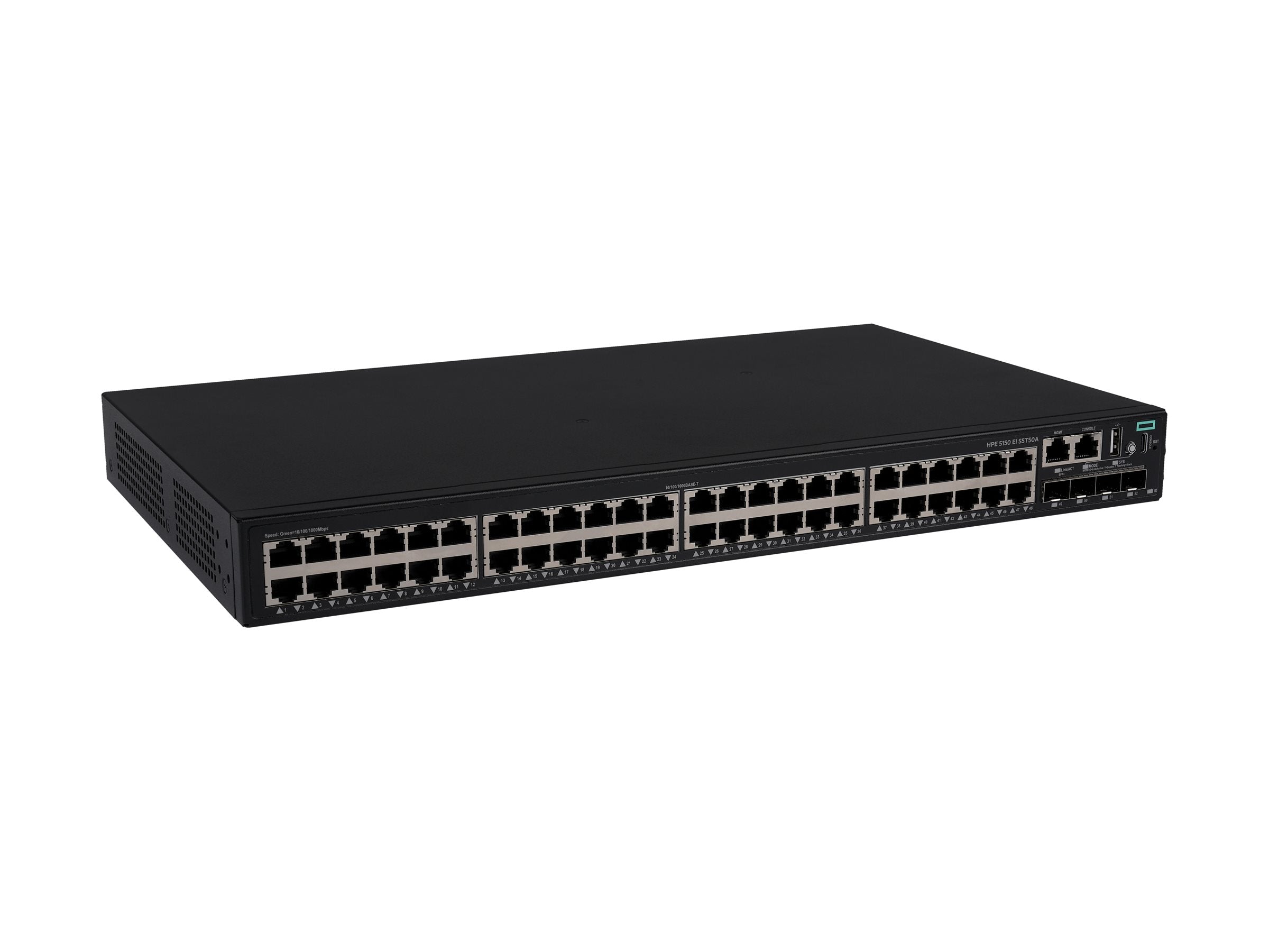 HPE Networking Comware Switch 48p 10M/100M/1G 4p SFP+ 1G/10G 5150EI EU en