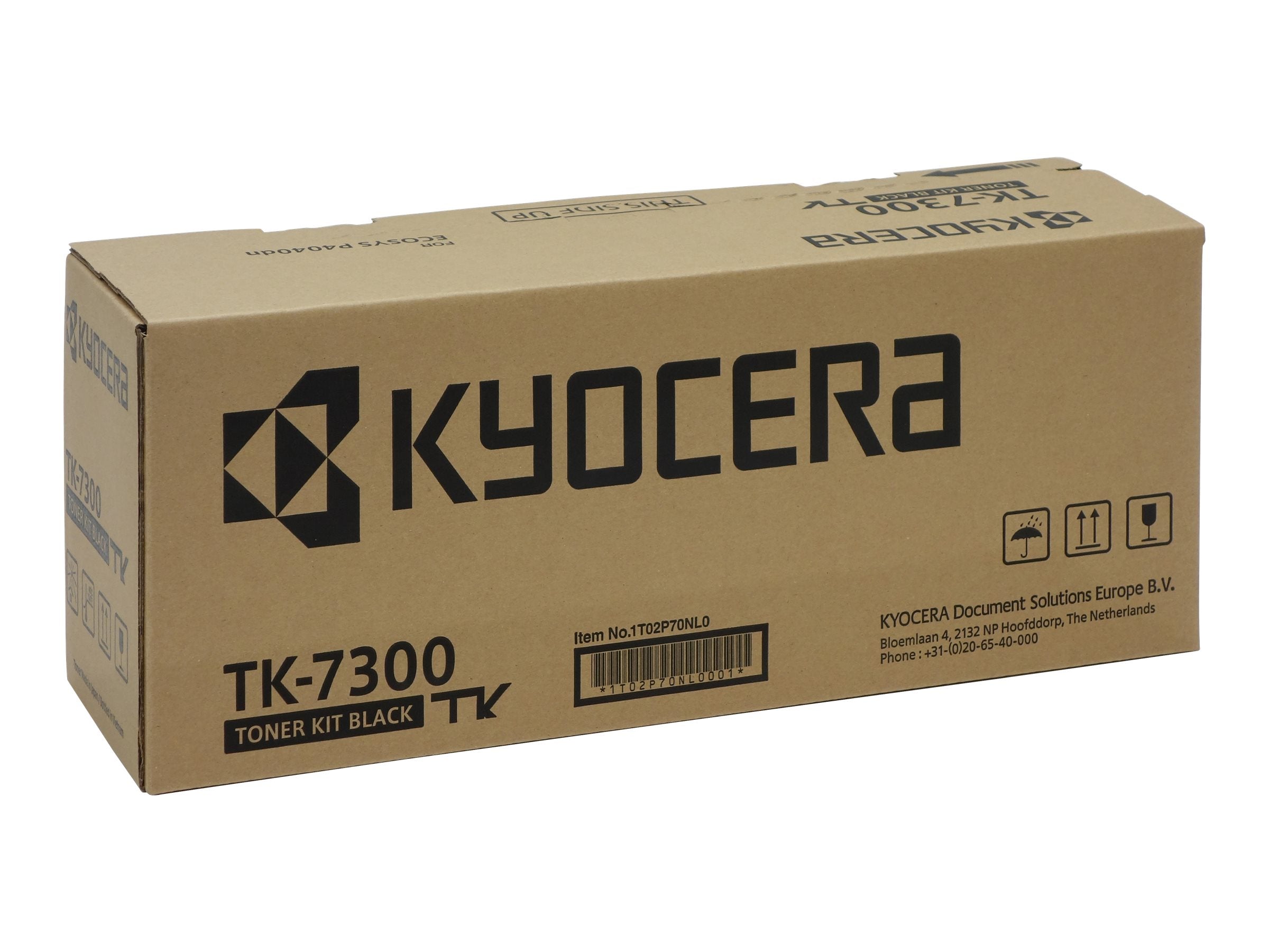 KYOCERA TK-7300 Toner schwarz - Vorderansicht