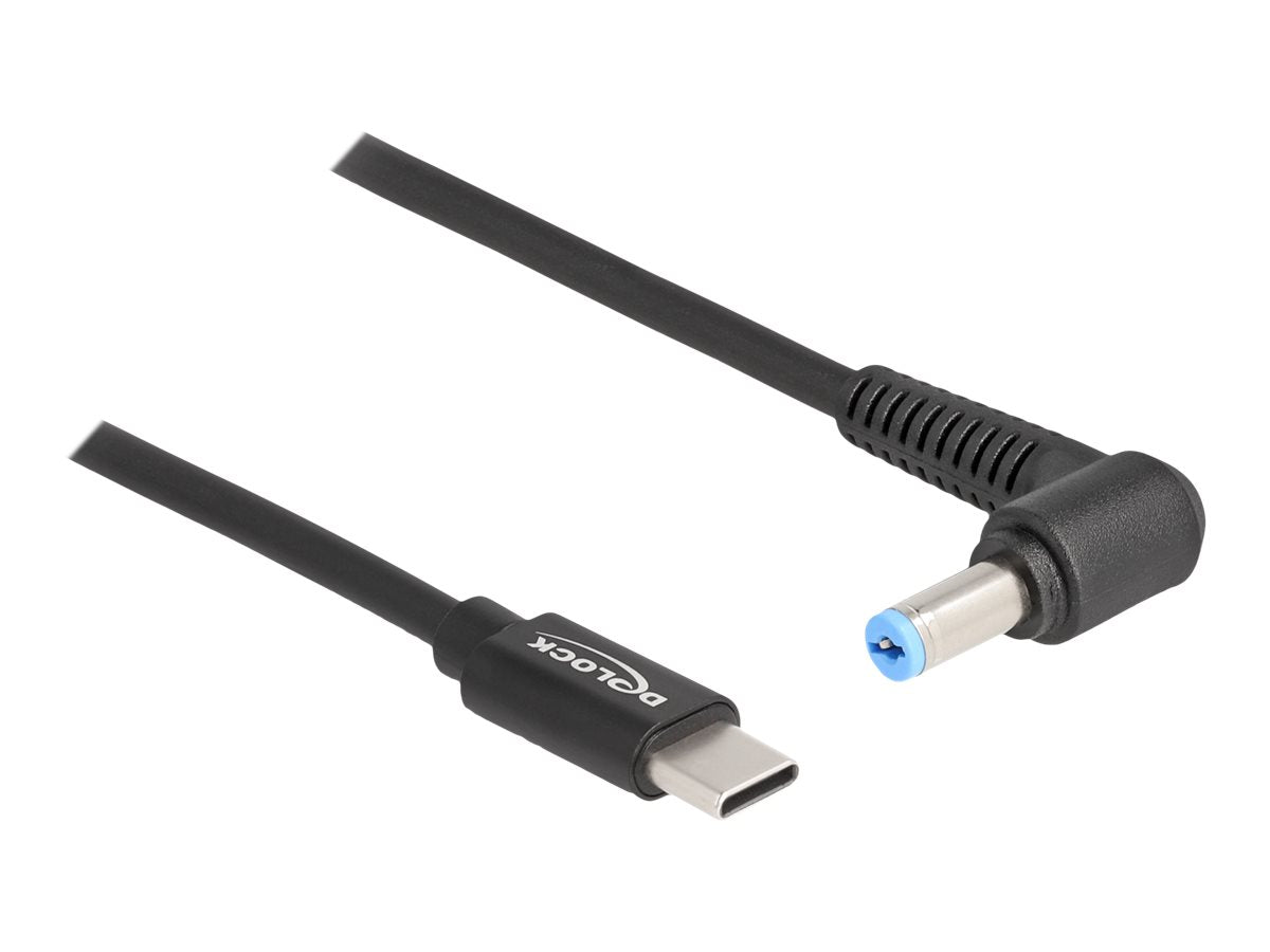 DELOCK Notebook Ladekabel USB Type-C Stecker zu Acer 5,5 x 1,7mm Stecker - Vorderansicht