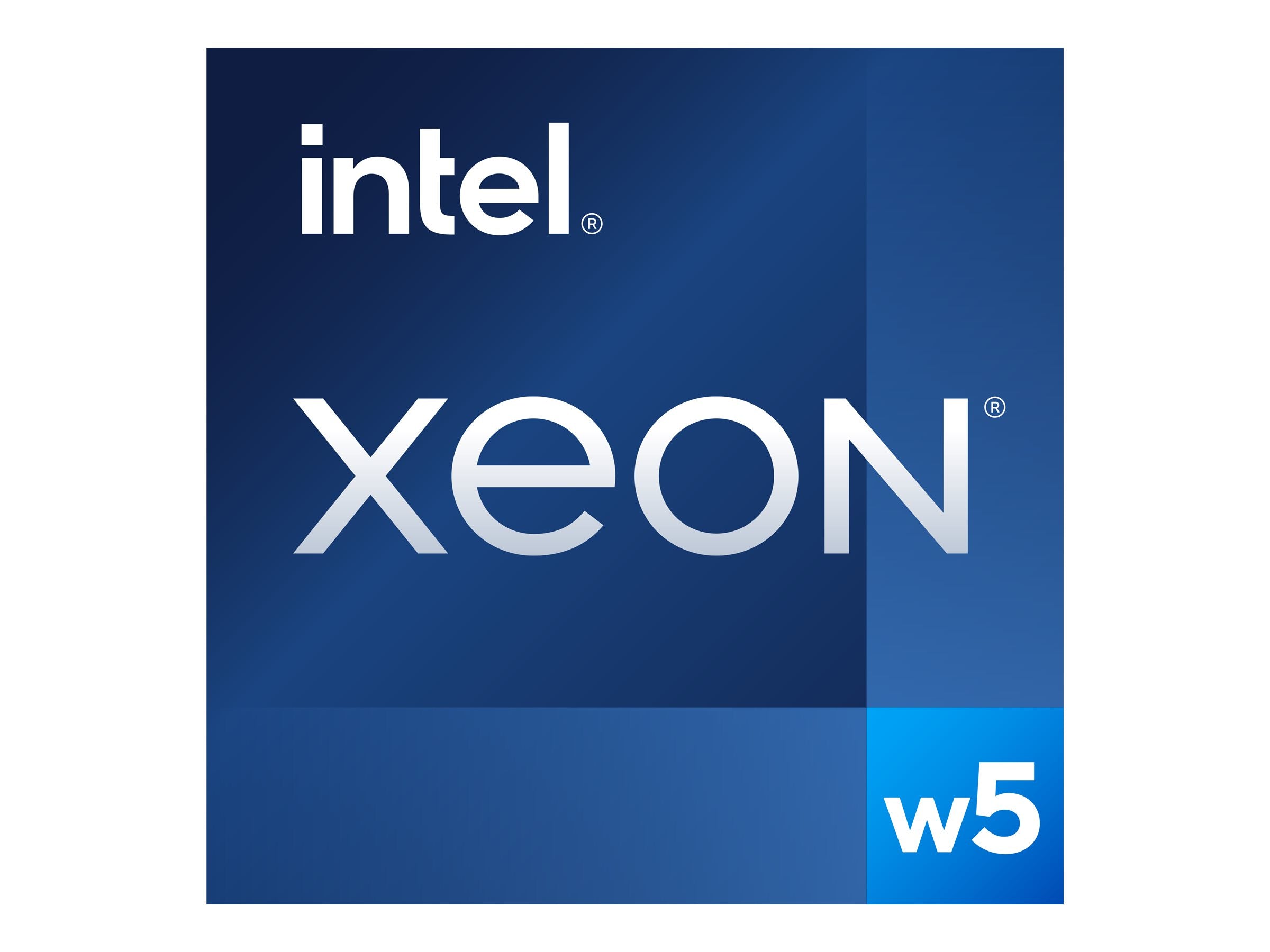 INTEL Xeon w5-3525 Prozessor Vorderansicht