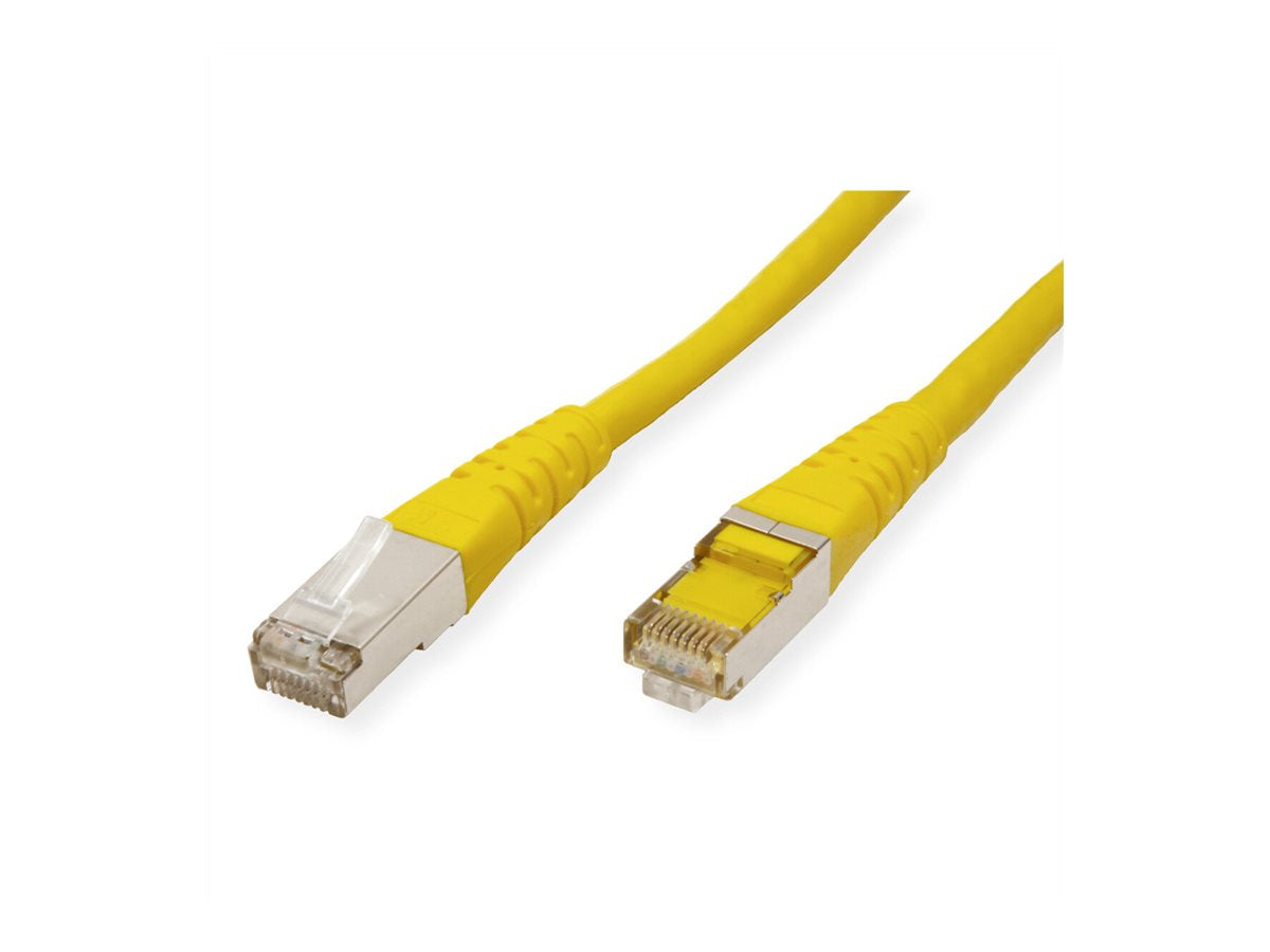 ROLINE Patchkabel Kat.6 Class E S/FTP PiMF gelb 2m - Detailansicht