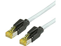 DRAKA Patchkabel Kat.6A Class EA S/FTP UC900 TM31 LSOH grau 3m