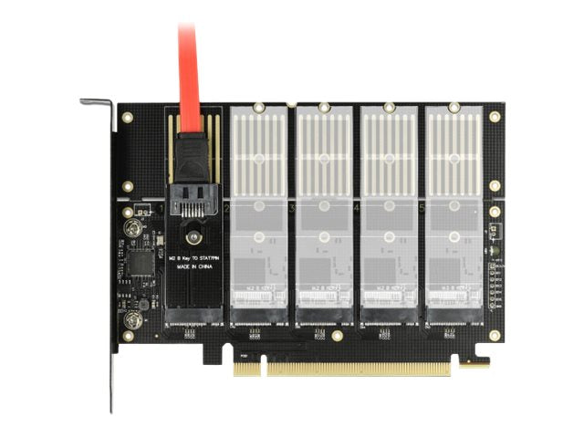 DELOCK PCI Express x16 Karte Vorderansicht