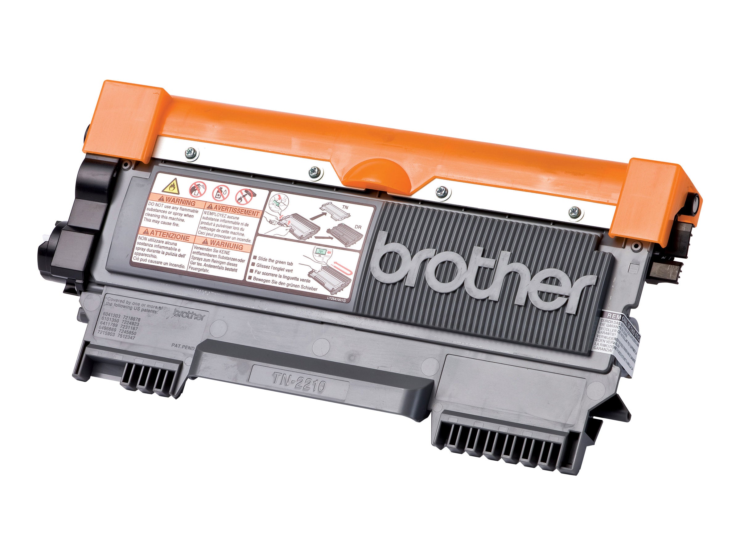 BROTHER TN2210 Toner schwarz Vorderansicht