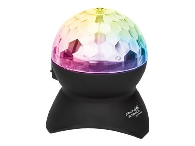 MANHATTAN Sound Science Bluetooth Disco Light Ball Speaker - Detailansicht der LEDs