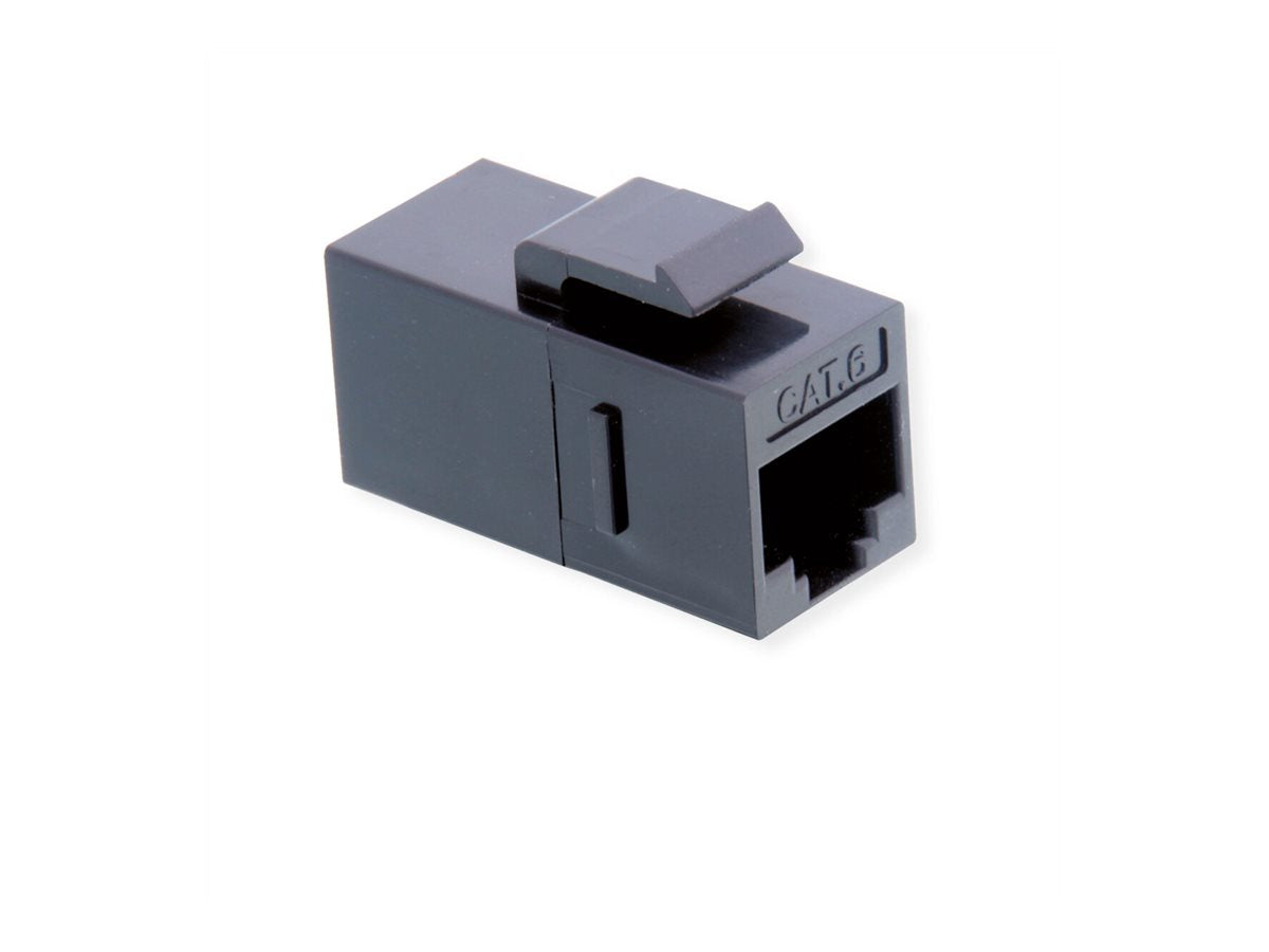 VALUE RJ-45 Kupplung Keystone ungeschirmt Kat.6 Class E - Vorderansicht