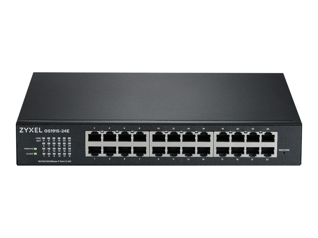 ZYXEL GS1915-24E 24G Smart Switch Vorderansicht