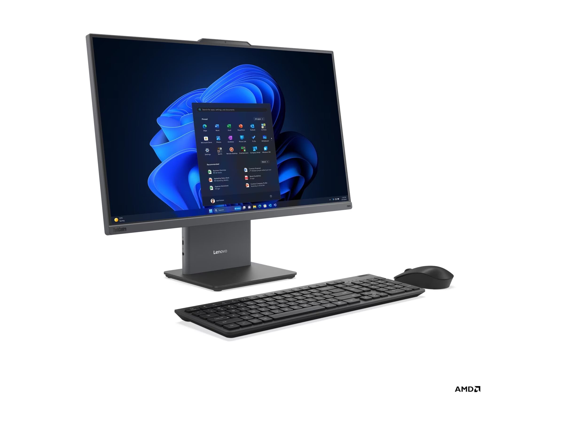 LENOVO ThinkCentre neo55a 24 G6 Vorderansicht