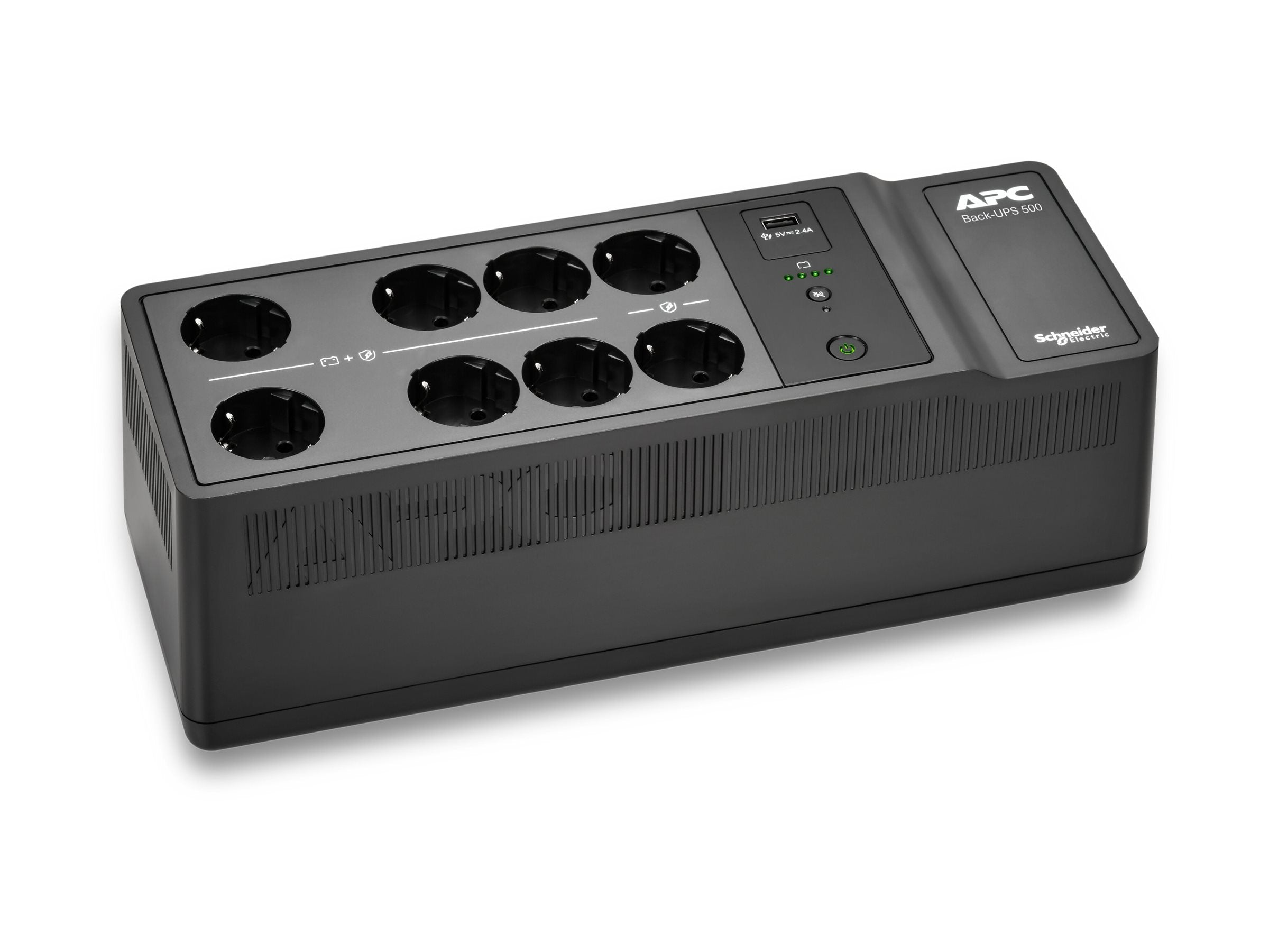 APC Back-UPS BE500G2-GR USV Anschlussmöglichkeiten