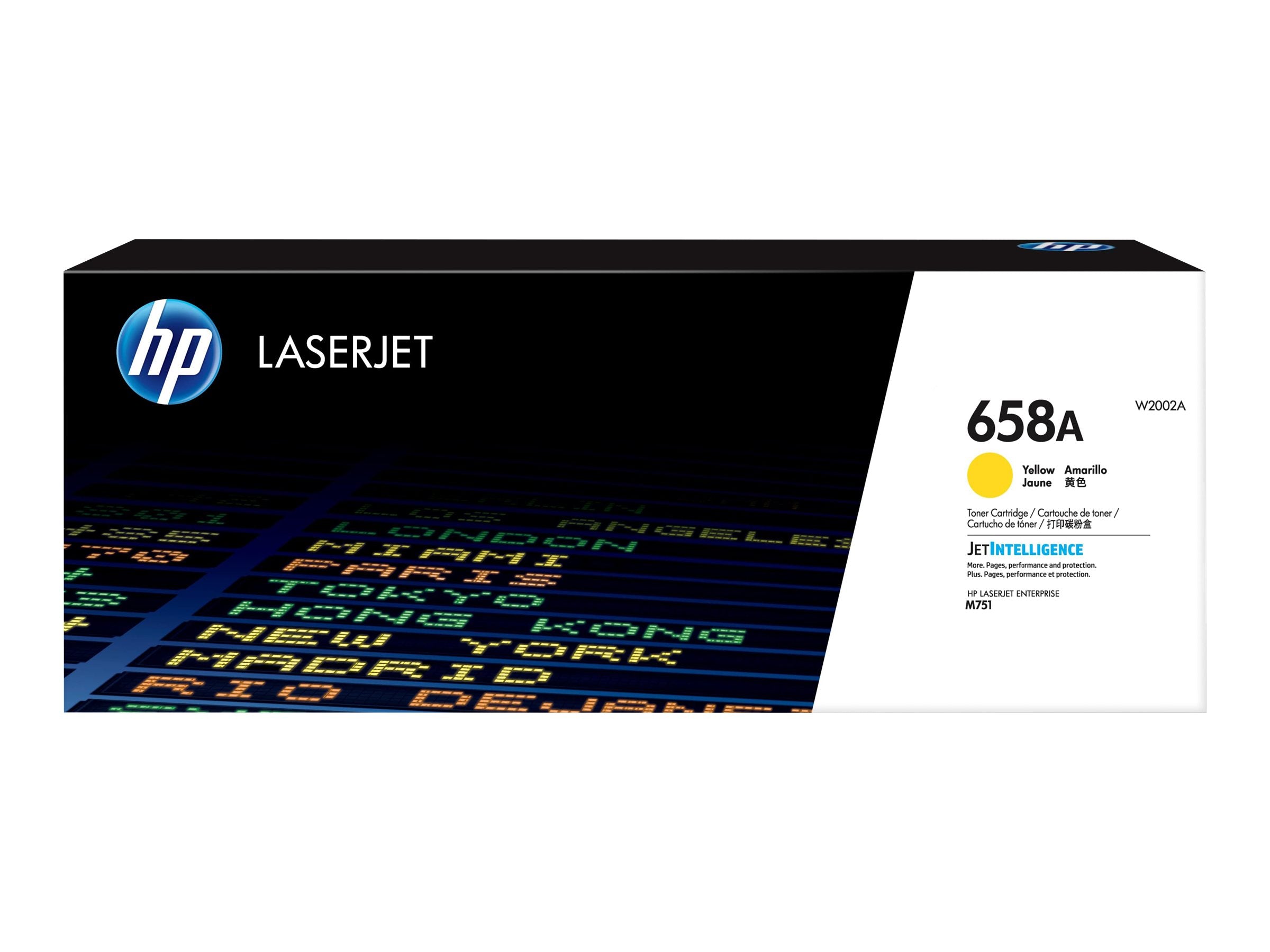 HP 658A Gelb LaserJet Tonerpatrone Detailansicht