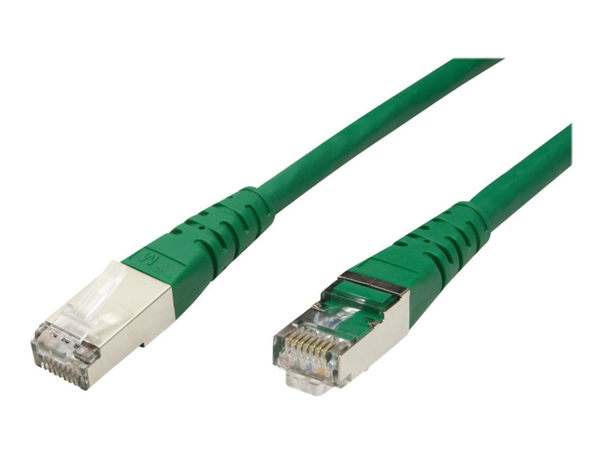 ROLINE Patchkabel Kat.6 Class E S/FTP PiMF grün 3m - Verpackung