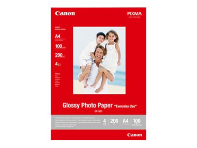 CANON GP-501 Fotopapier A4 glänzend Vorderansicht