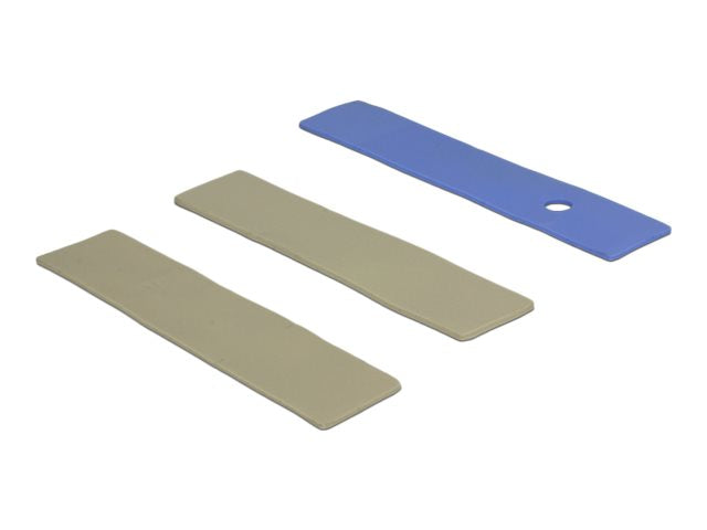 DELOCK Kühlkörper flach 100 mm für M.2 Modul schwarz - Verpackung