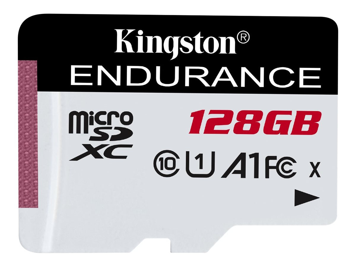 KINGSTON 128GB microSDXC Endurance Karte Vorderansicht