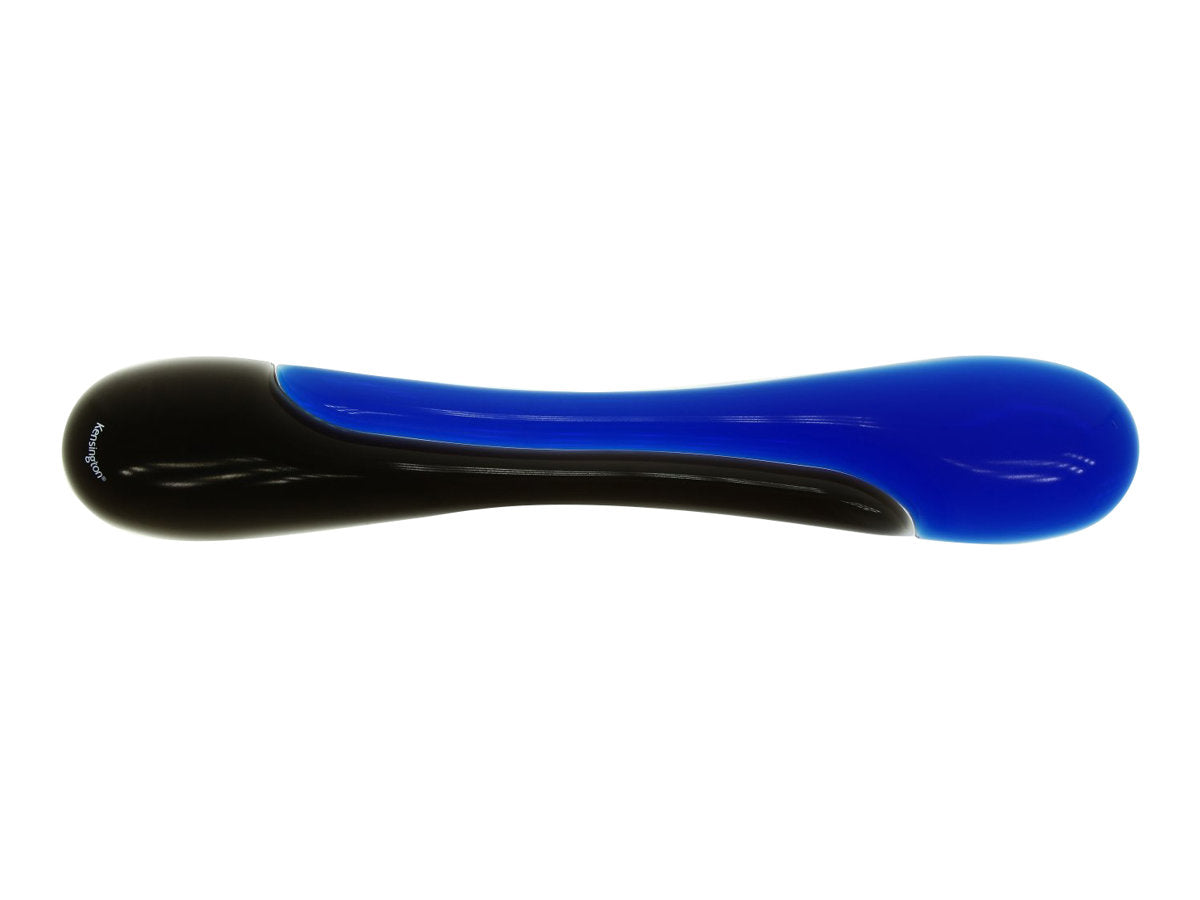 KENSINGTON Duo Gel Handgelenkauflage Blau/Rauch Seitenansicht