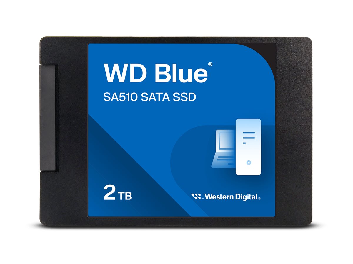 WD Blue SA510 SSD 2TB SATA III 6Gb/s cased 6