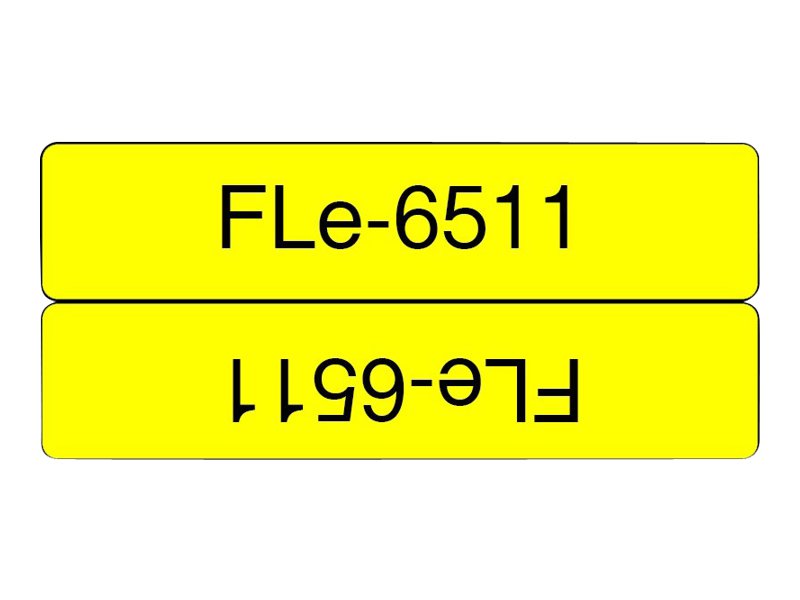 BROTHER FLe-6511 FLe-Einzelfähnchen-Etiketten Anwendung