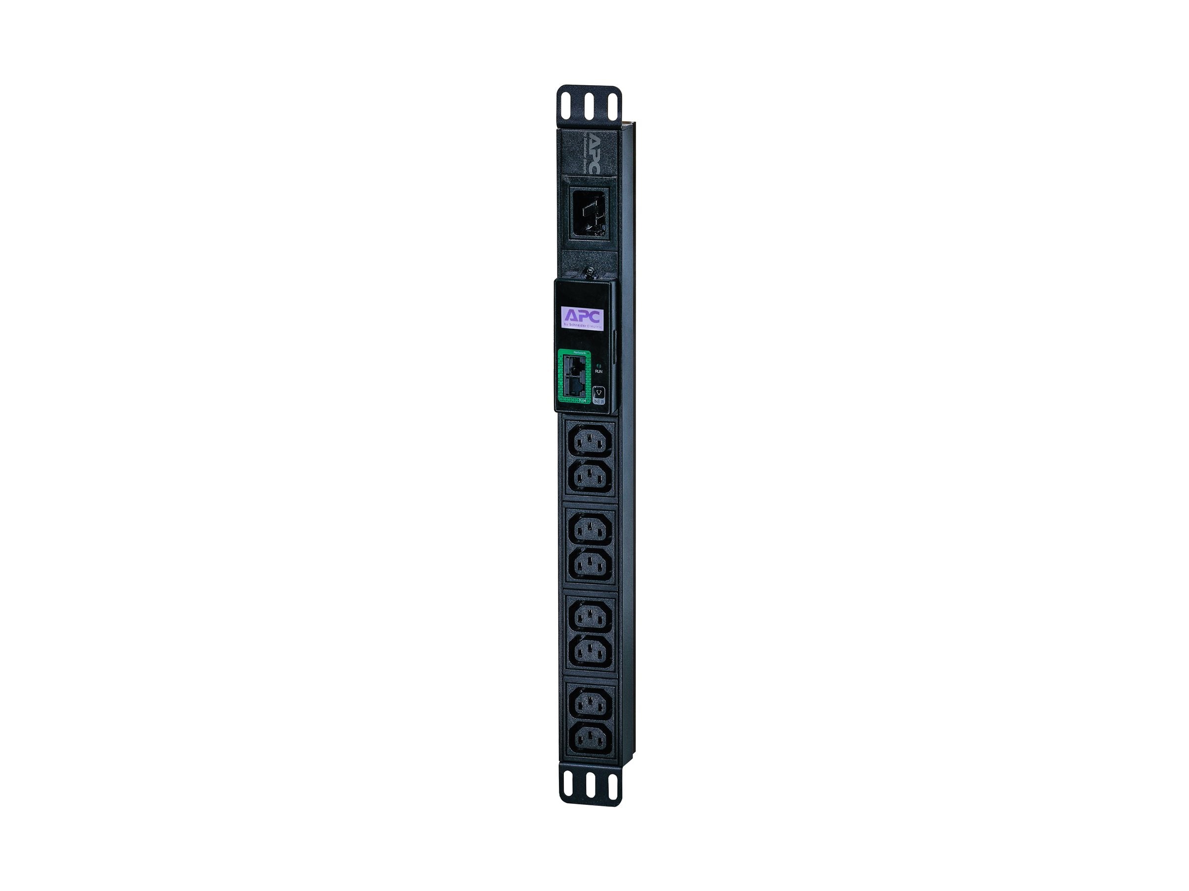 APC Easy PDU Metered 1U 16A 230V 8xC13 Vorderansicht