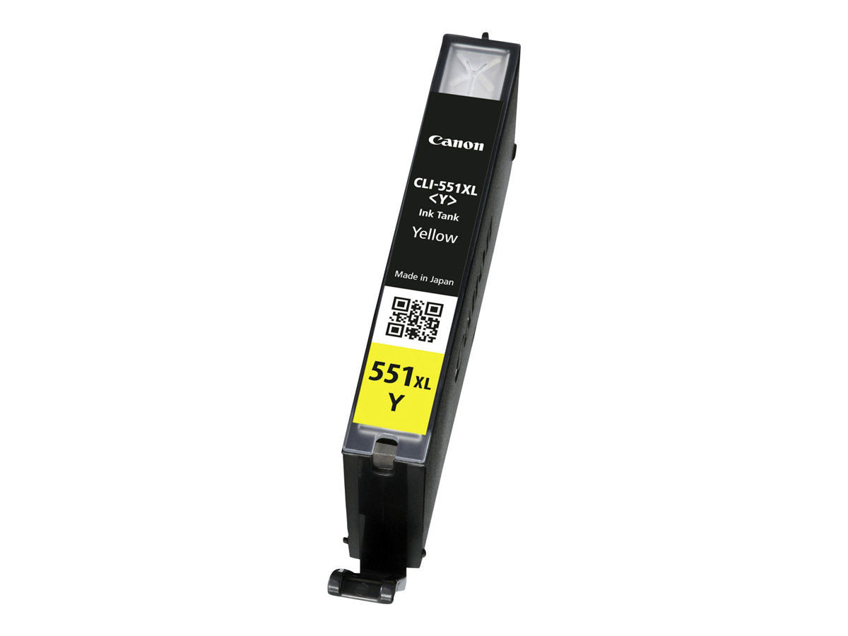 CANON CLI-551XLY Tintenbehälter Gelb - Vorderansicht