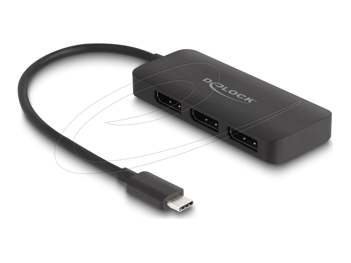 DELOCK USB Type-C Splitter DP Alt Mode Vorderansicht