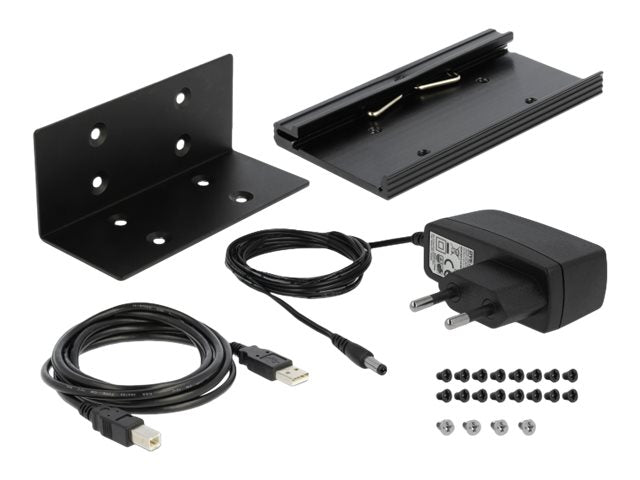 DELOCK USB 2.0 auf 12 Port Seriell RS-232 Hub Verpackung