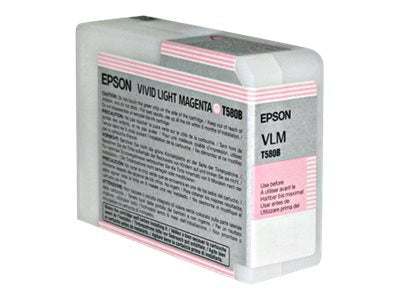 EPSON T580 Tintenpatrone Vivid Light Magenta Verpackung