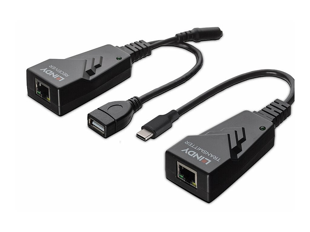 LINDY 100m USB 2.0 Typ C Cat.6 Extender Verpackung