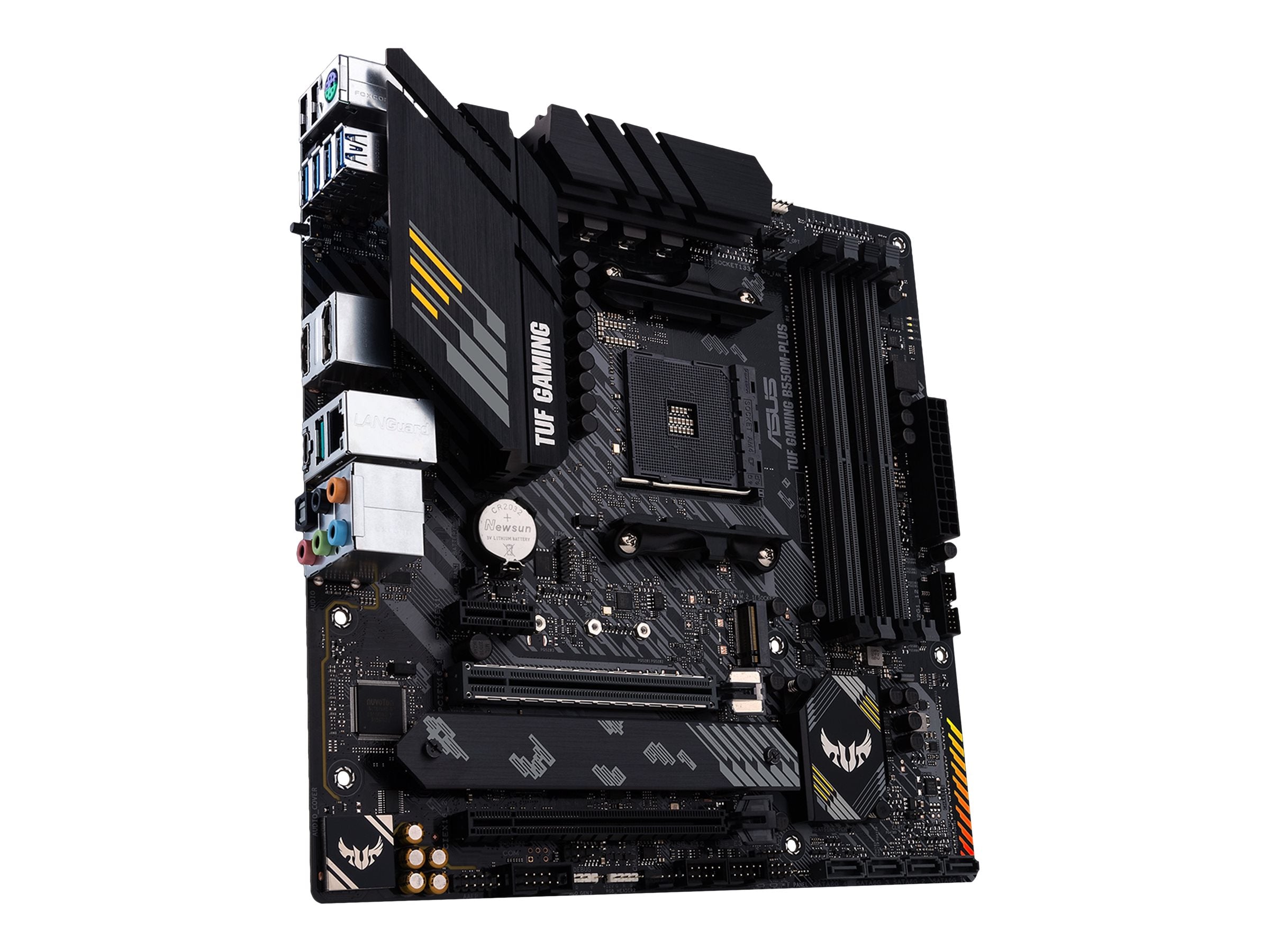 ASUS TUF GAMING B550M-PLUS mATX Mainboard Detailansicht