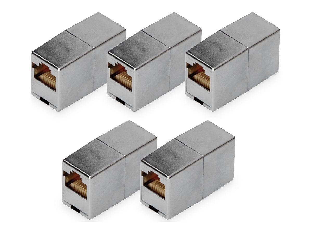 DIGITUS CAT 5e Modular Coupler RJ45 to RJ45 Vorderansicht