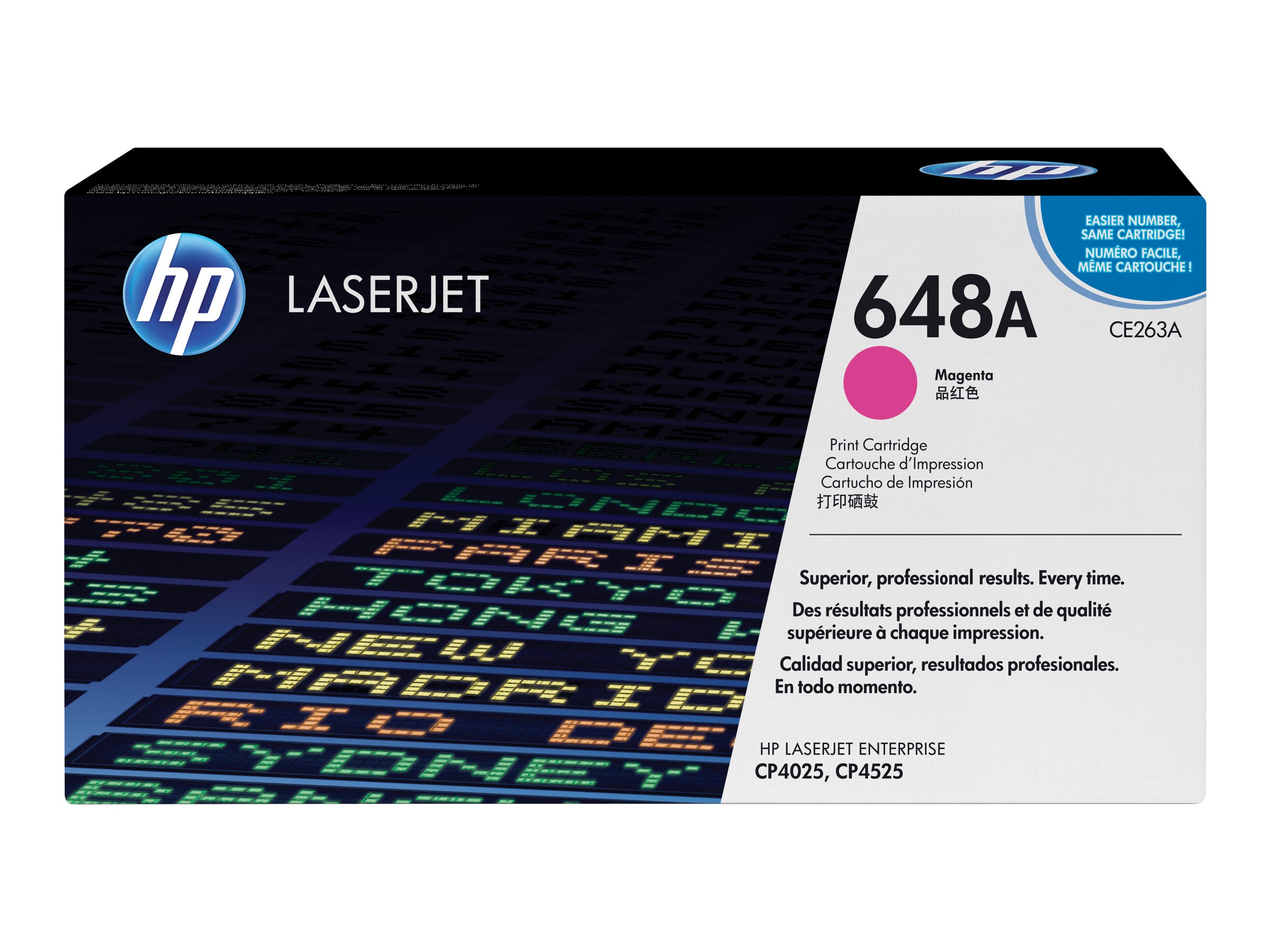HP 648A Tonerpatrone Vorderansicht
