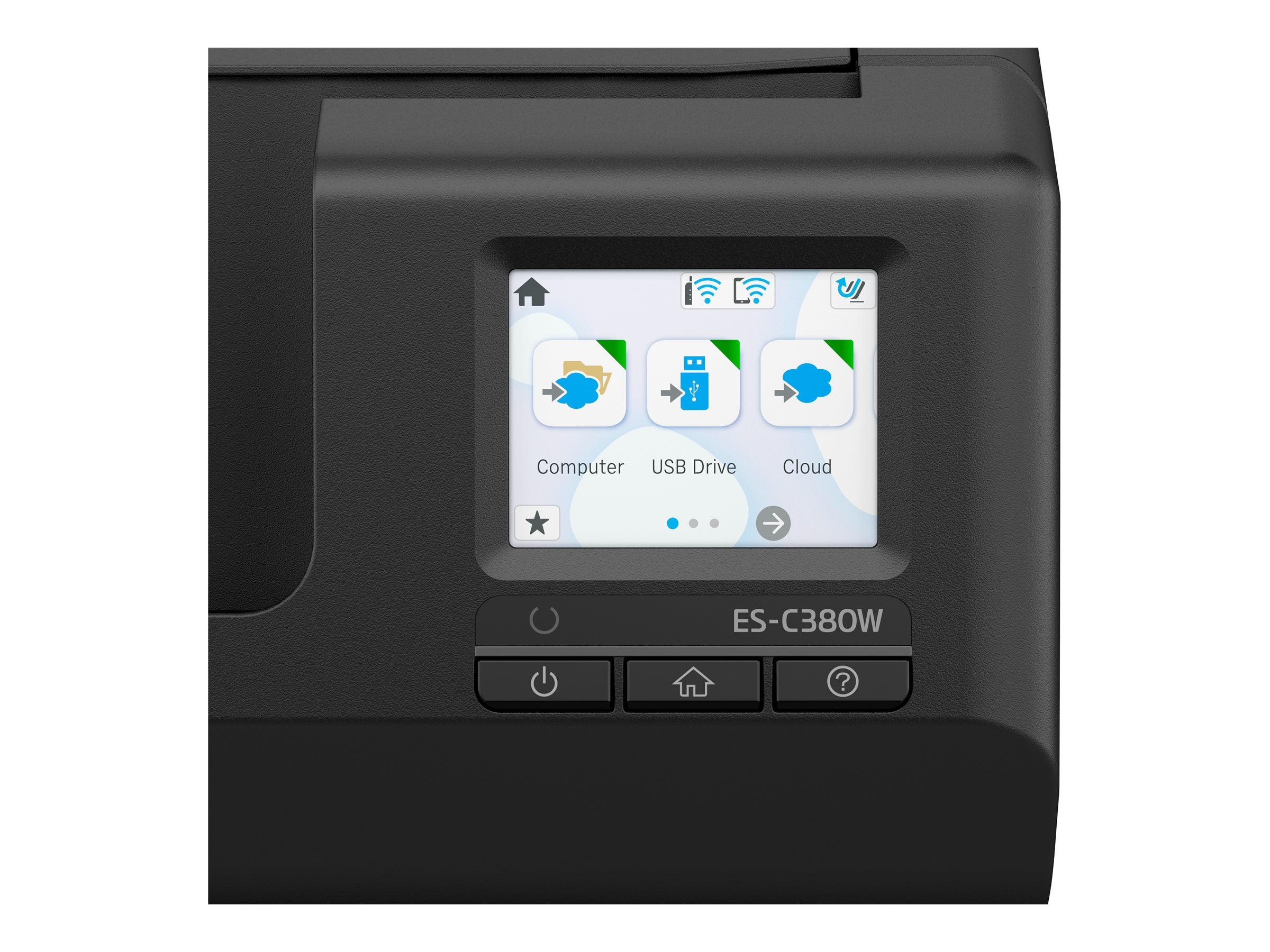 EPSON WorkForce ES-C380W Scanner Vorderansicht