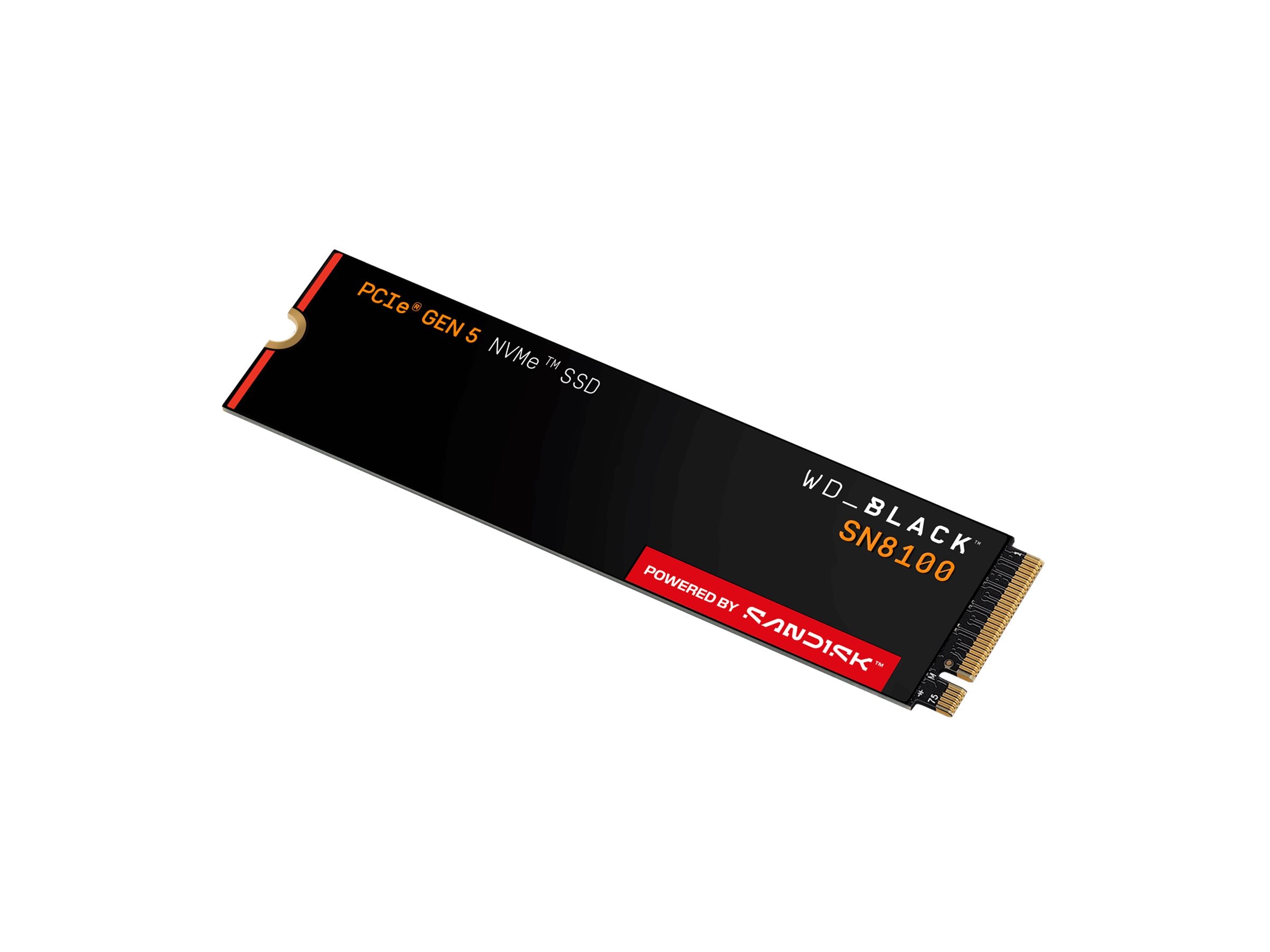 WD Black SN8100 NVMe SSD M.2 2280 - 8TB Vorderansicht