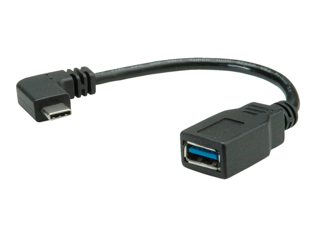 ROLINE USB 3.2 Gen 1 Kabel Typ C gewinkelt - Verpackung