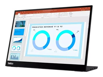 LENOVO ThinkVision M14d Monitor Seitenansicht