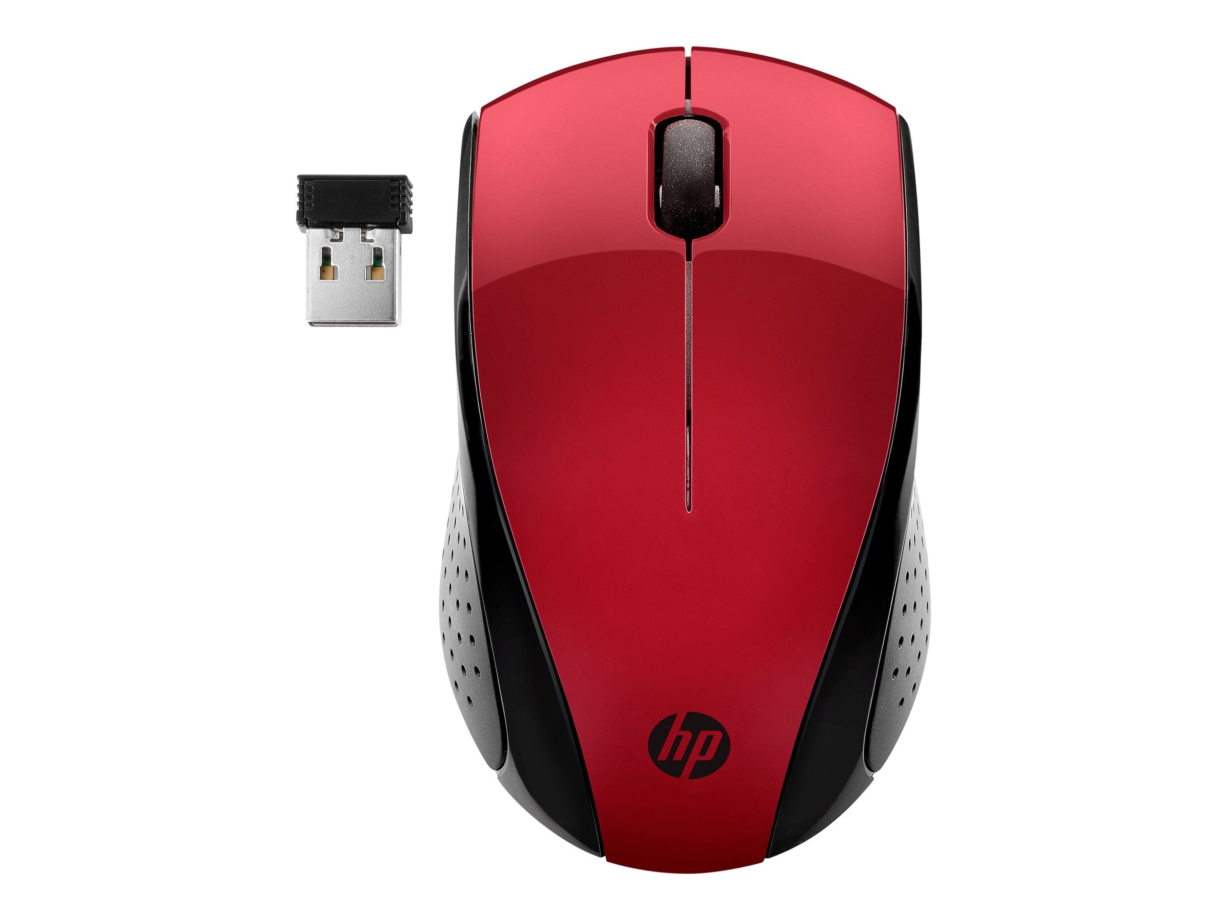 HP Wireless Mouse 220 Sunset Red - Seitenansicht