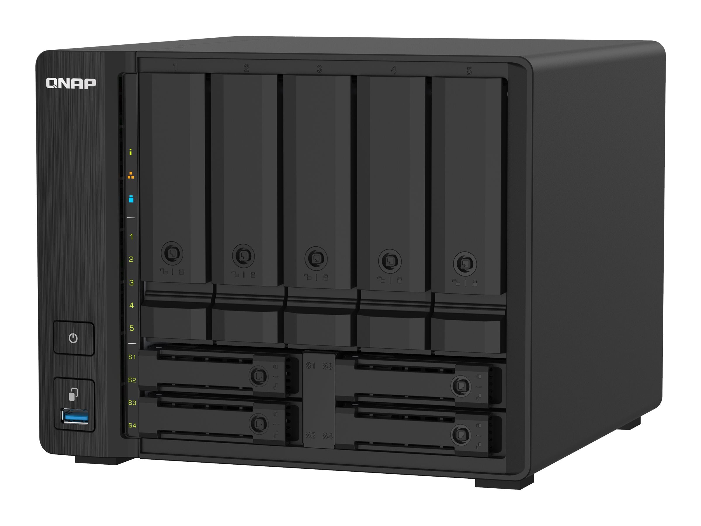 QNAP TS-932PX-4G NAS-Server Rückansicht