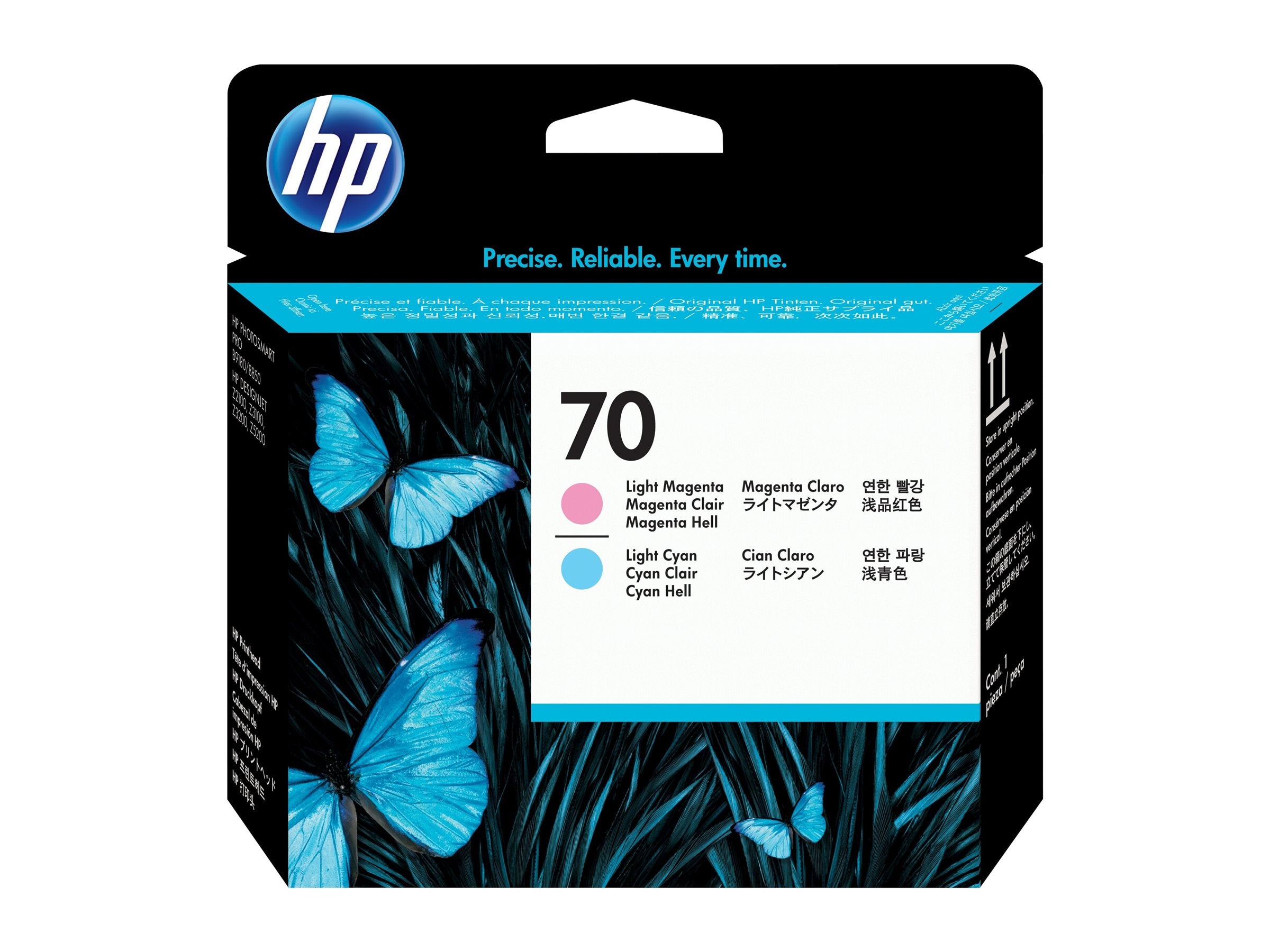 HP 70 Druckkopf Vorderansicht