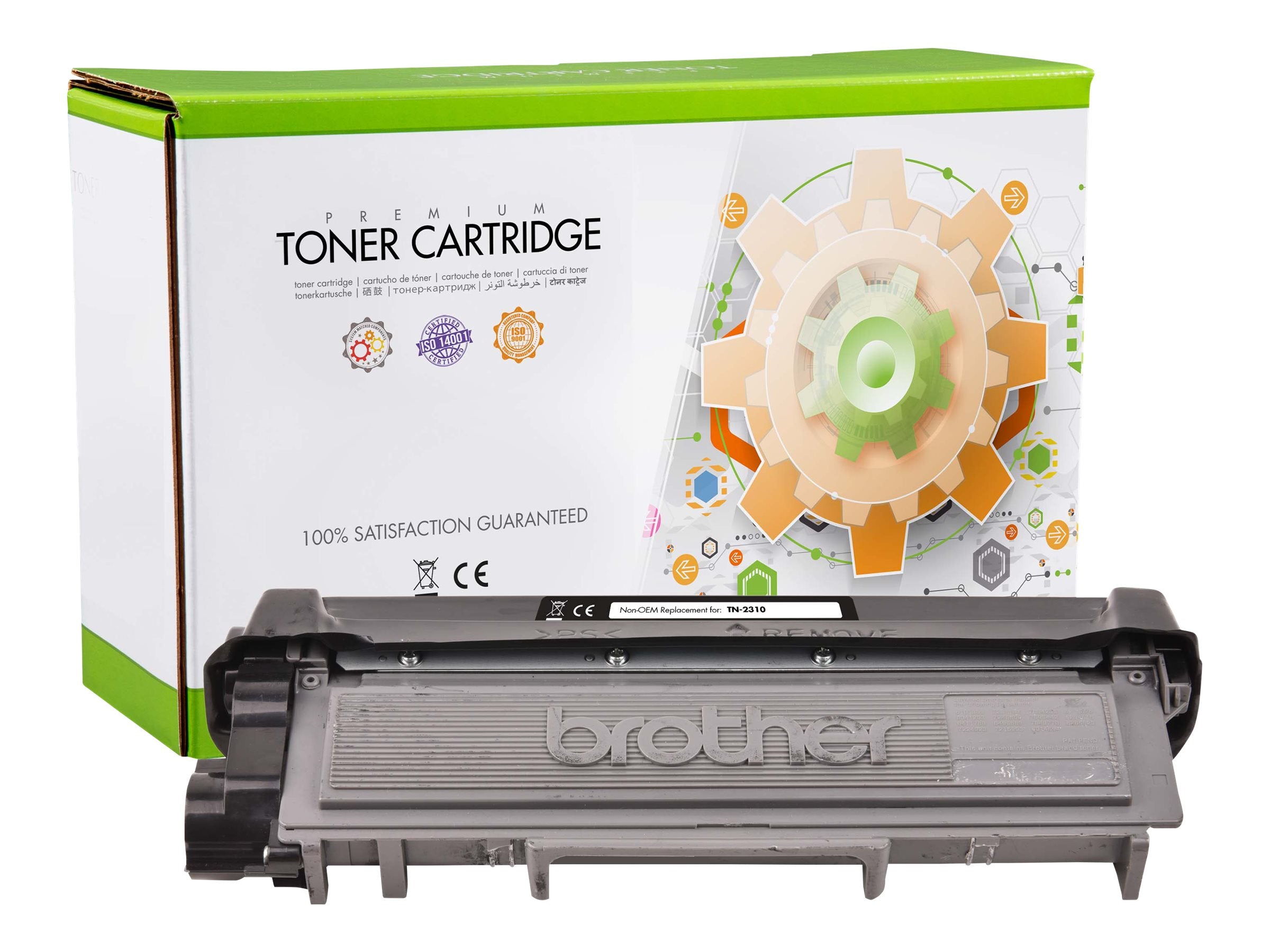 STATIC Tonerpatrone Brother TN-2310BK Vorderansicht
