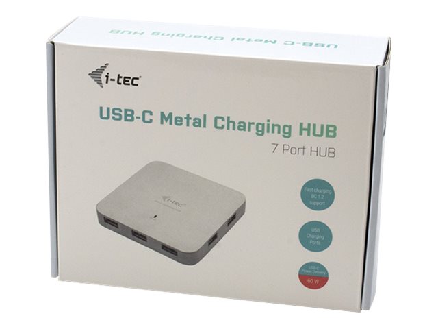 I-TEC USB-C Metal Charging HUB Vorderansicht