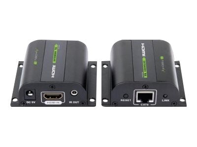 TECHLY HDMI Extender mit IR - Vorderansicht