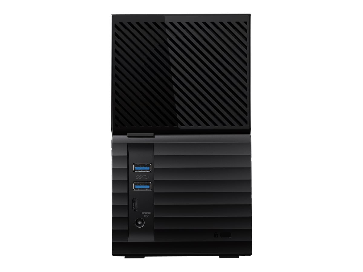 WD My Book Duo 16TB RAID Storage Seitenansicht