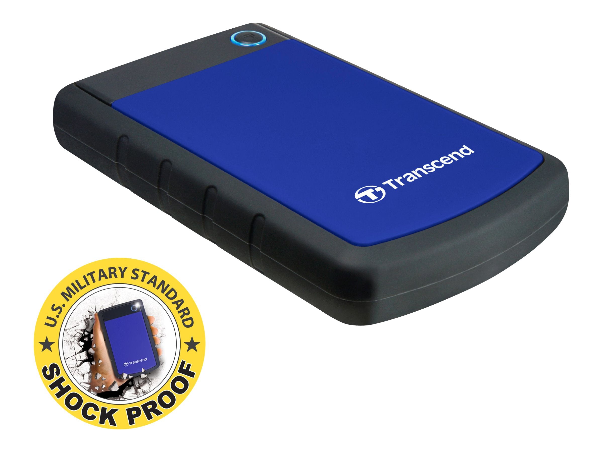 TRANSCEND SJ25H3B HDD 2TB extern Vorderansicht