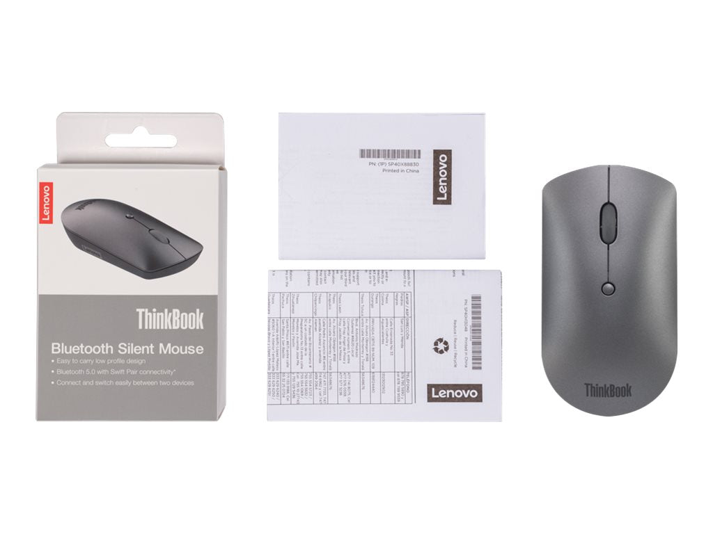 LENOVO ThinkBook Bluetooth Silent Mouse Verpackung