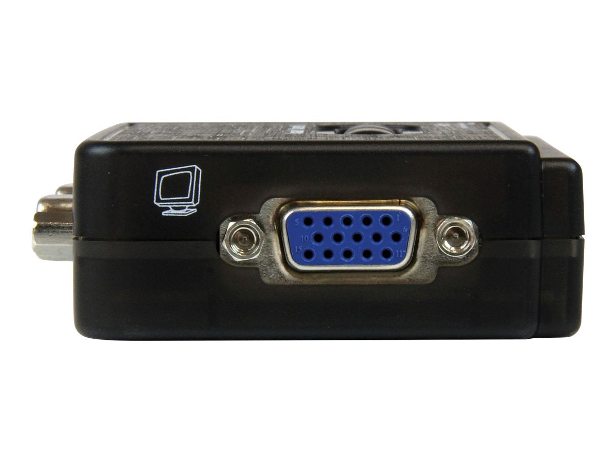 STARTECH.COM 2 Port USB KVM Switch Kit mit Audio - Vorderansicht
