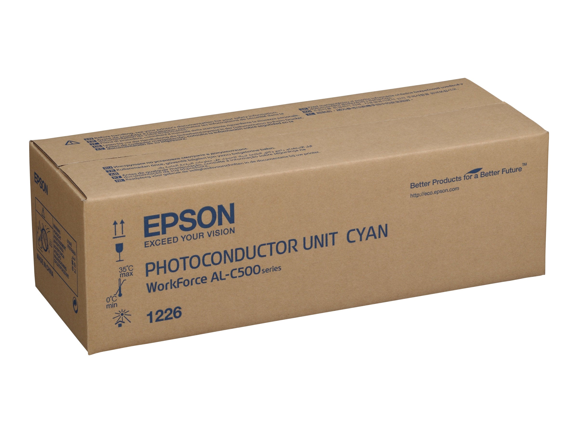 EPSON AL-C500DN Fotoleitereinheit cyan Vorderansicht